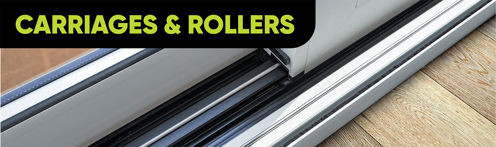 Door Hardware Carriage Rollers Category Banner